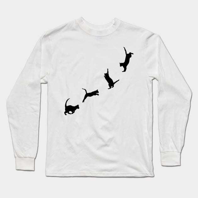 So many cats Long Sleeve T-Shirt by Maria Zavoychinskiy 